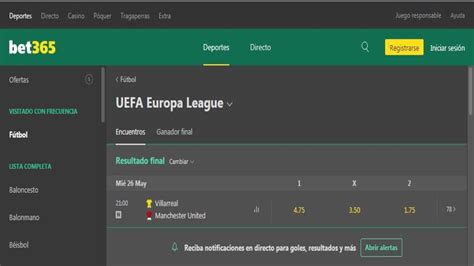 europa league bet365
